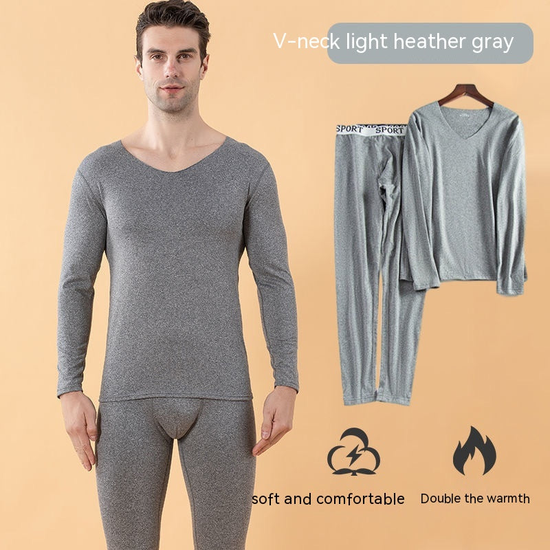 Men's Milk Silk Seamless Thermal Underwear-accessories for sports-Stay toasty in style with our Men's Milk Silk Seamless Thermal Underwear. Available in a variety of colors, it's designed for exceptional warmth.-okidokibro