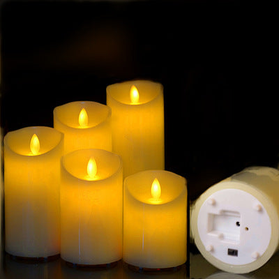 Luma Candles Flameless-Home&Decor- Set the mood with our realistic flameless candles. Safe, elegant, and versatile. Perfect for weddings, parties, and more.-okidokibro