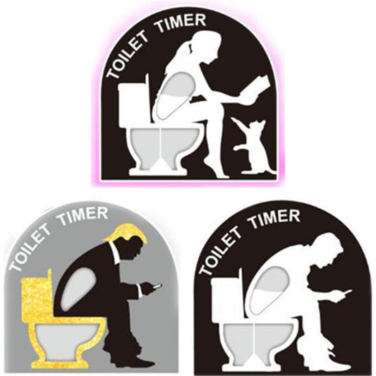 Toilet Hourglass Timer 3 different variants 