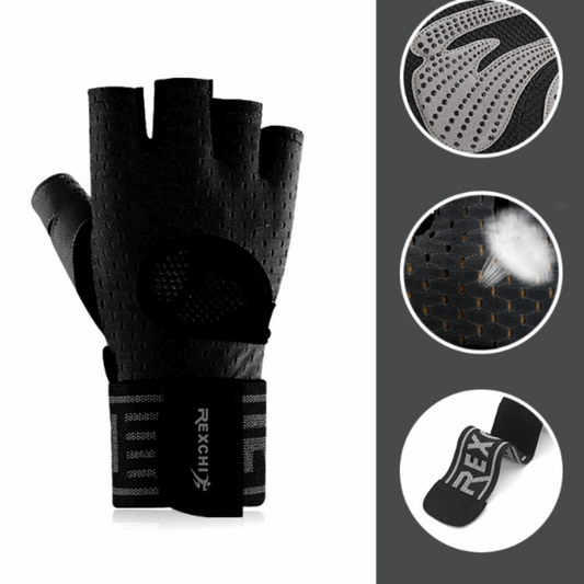 REXCHI Fitness Gloves-Fitness-Enhance your gym sessions with our REXCHI Gym Gloves. Experience superior grip, protection, and comfort for optimized performance. Order now!-okidokibro