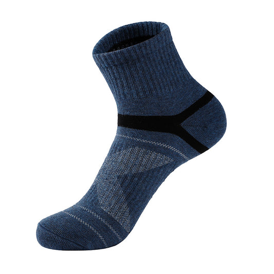 Winter Sports Socks-accessories for sports-Stay active and comfortable during the winter with these adult sports socks. Perfect for basketball and made from a cozy blend of 75% cotton-okidokibro