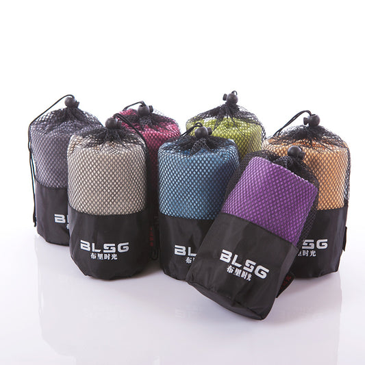 BLSG Twistless Yarn Sports Towel-accessories for sports-BLSG Sports Towel: Twistless yarn, embroidered for fitness and outdoor sports. Stay fresh and dry during your workouts.-okidokibro