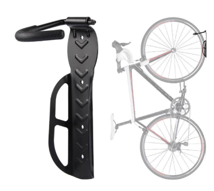 Wall Mounting for Bicycles-accessories for sports-Keep your bike safe and accessible! Our sturdy steel wall mount supports various bike types and offers easy installation. Say goodbye to clutter!-okidokibro