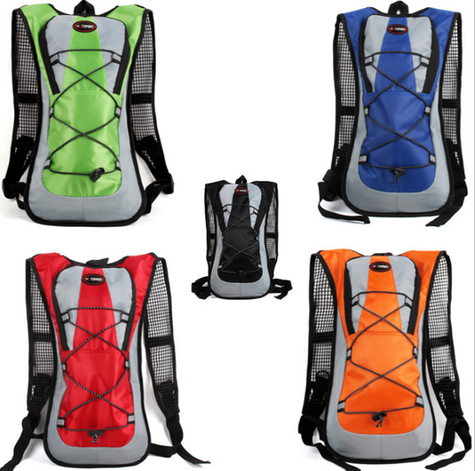 HOTSpeed Sports Backpack with 2L Water Bag-Backpacks-Stay hydrated and active with HOTSpeed's sports backpack featuring a 2L water bag. Ideal for running, off-road riding, and outdoor adventures. Various stylish colors available.-okidokibro