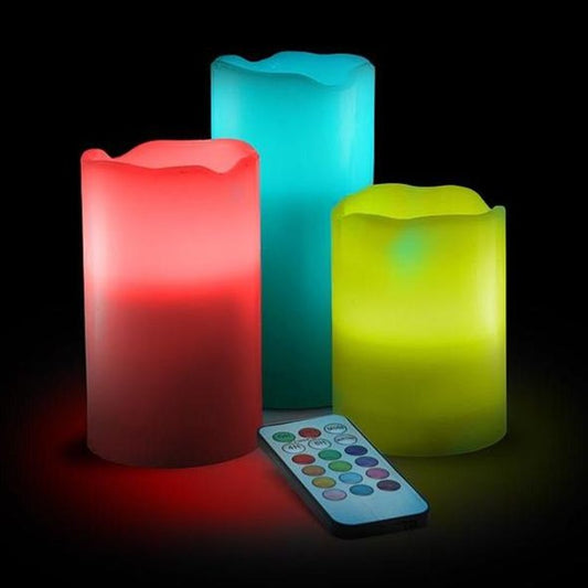 Luma Candles Flameless-Home&Decor-Transform your space with Luma Candles, the safe, stunning, and versatile lighting solution. Create captivating atmospheres for parties, weddings, and holidays. -okidokibro