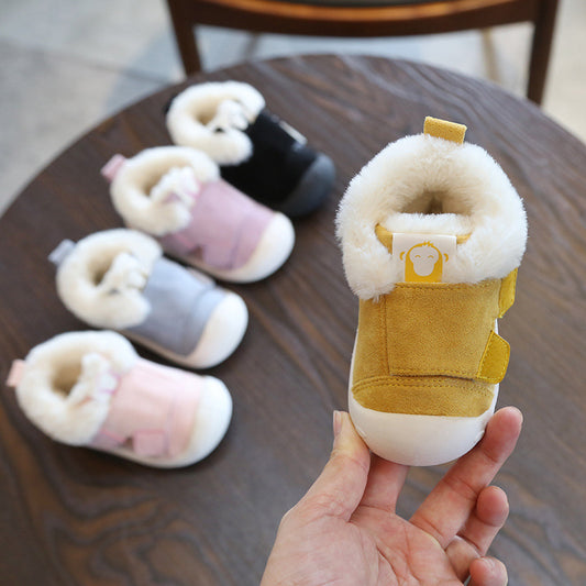 Baby Soft Shoes different colors close up yellow color 