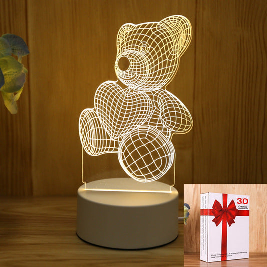 3D Lamp-Home & Decor-Experience enchantment with our 3D Lamp! A perfect gift, illuminating smiles for any occasion. Get yours now and spread the joy!-okidokibro