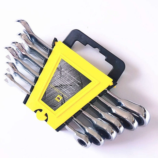 Dingyu Wrench 8-17mm-Hand Tools-Elevate your toolkit with the Dingyu Wrench. 6 CR-V wrenches (8-17mm) for versatile tasks. Get yours now!-okidokibro