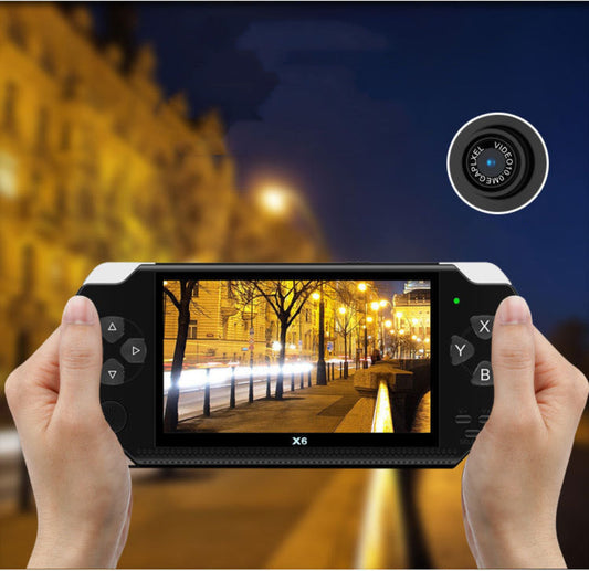 X6 Game Console showing the camera and that it can take photos 