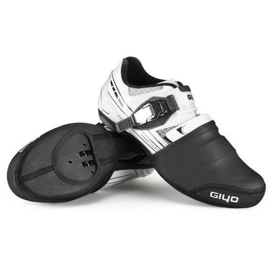 GIYO Shoe Cover Lock-accessories for sports-GIYO Windproof and Warm Shoe Covers: Elevate your cycling experience with these self-locking shoe tip covers. Stay cozy on mountain and road bike rides.-okidokibro
