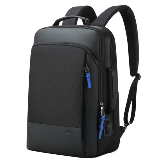 Large Capacity Backpack-Backpacks-Stay organized and carry your laptop with ease using this large capacity computer backpack. It offers multiple pockets for efficient organization.-okidokibro