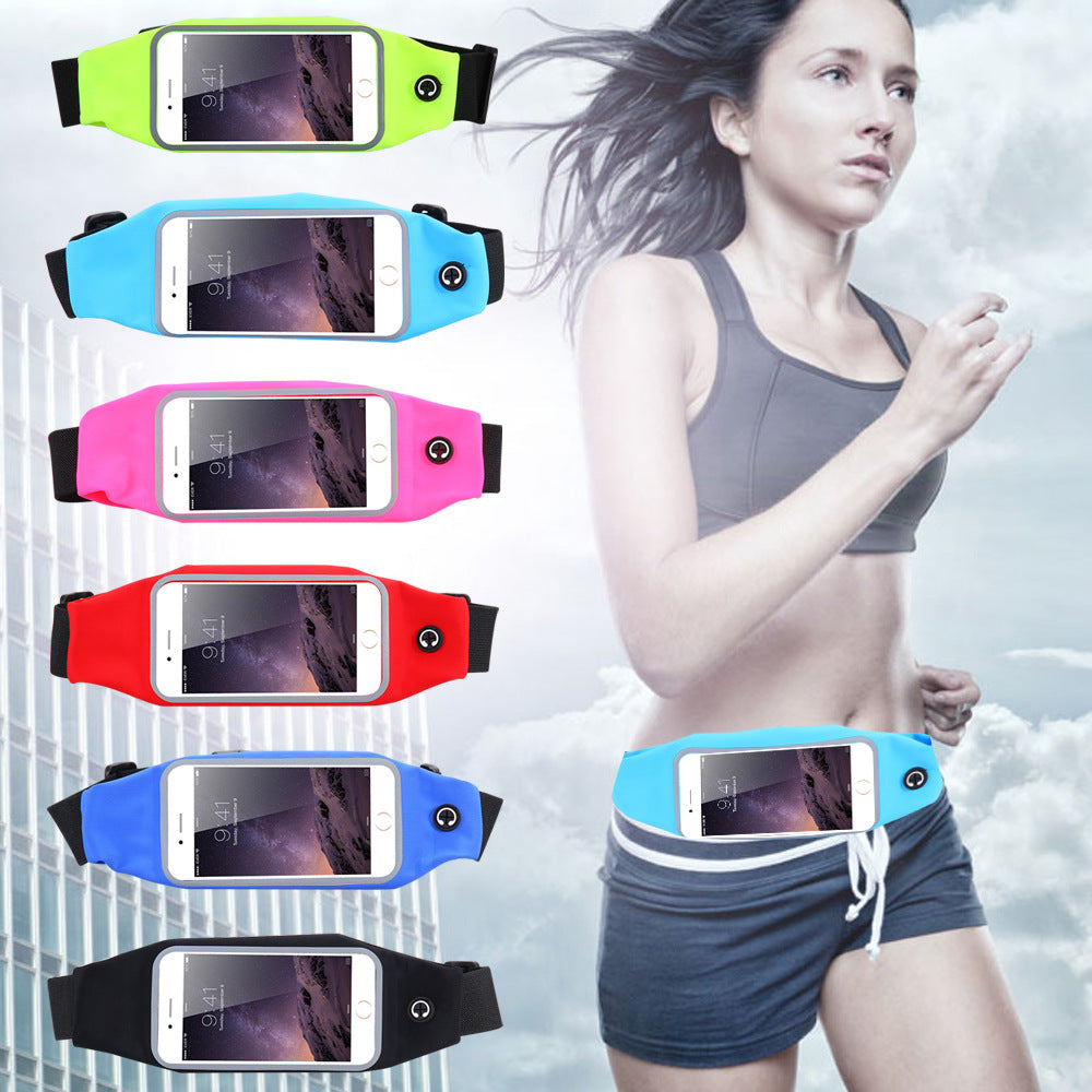 Multi-functional Sports Belt-accessories for sports- Stay active and keep your essentials secure with the New Multi-functional Sports Belt. Designed for 4.7-5.5 inch smartphones, perfect for outdoor sports, available in various colors.-okidokibro