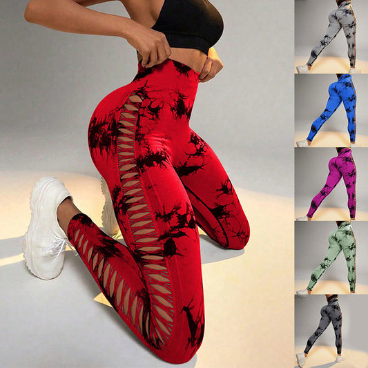 Yoga Pants red color up front and other colors 