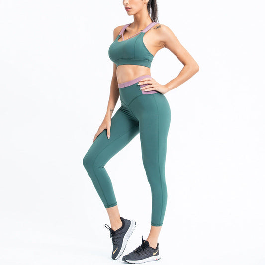 ZenFlex Performance Yoga Suit-accessories for sports- Discover ultimate comfort and style with ZenFlex Yoga Suit. Quick-drying, color-matching, and made with a premium nylon blend. Elevate your yoga experience today!-okidokibro