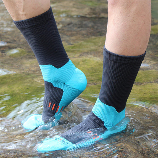 Waterproof Socks for Men and Women-accessories for sports-Stay dry and comfortable during outdoor sports with waterproof nylon socks for men and women in various sizes and colors.-okidokibro