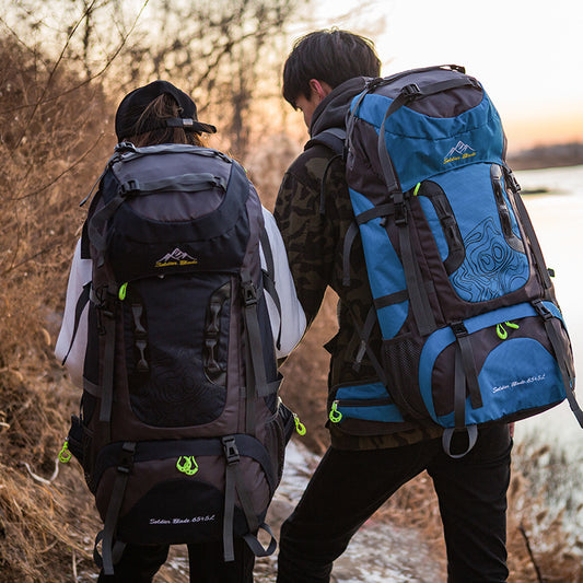 Waterproof Hiking Backpack-Fashion&Accessories-Elevate your outdoor adventures with our waterproof hiking backpack featuring a geometric pattern. Ideal for both men and women.

-okidokibro