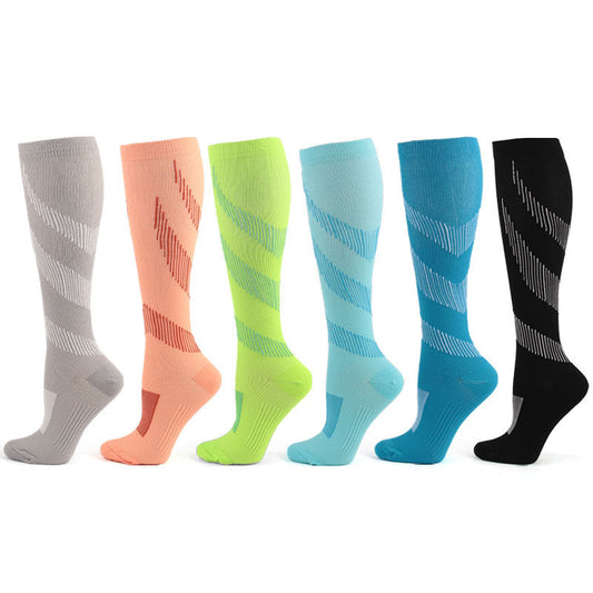 Compression Sports Long Socks-accessories for sports- Elevate performance and comfort with Compression Sports Socks. Ideal for various sports.-okidokibro