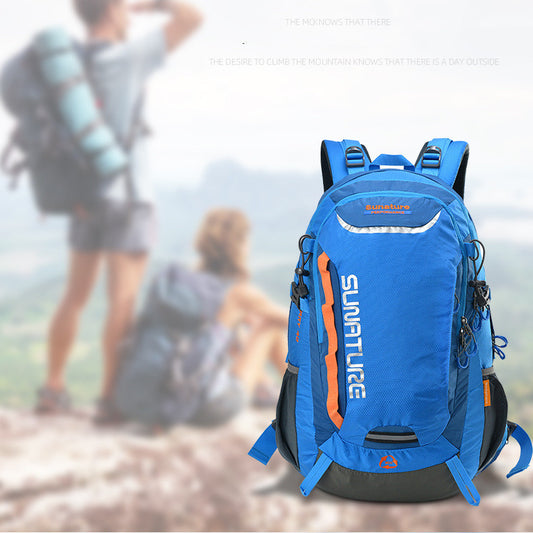 Sunature 40L Outdoor Mountaineering Bag-Fashion&Accessories- Conquer the great outdoors with the Sunature 40L mountaineering bag, designed for professional mountaineering, hiking, and camping.-okidokibro