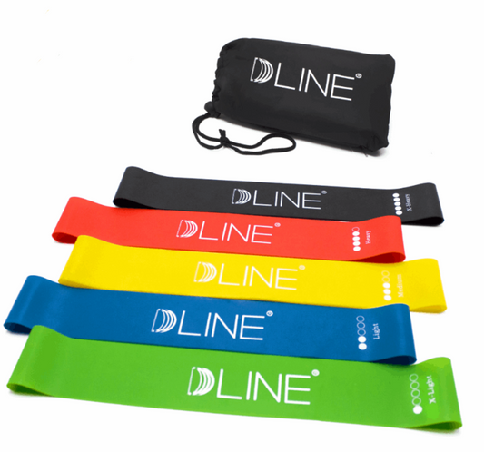 D-LINE Tension Bands-accessories for sports-Elevate your fitness routine with D-LINE Tension Bands. Achieve your goals with varying resistance levels. Your versatile workout companion.-okidokibro