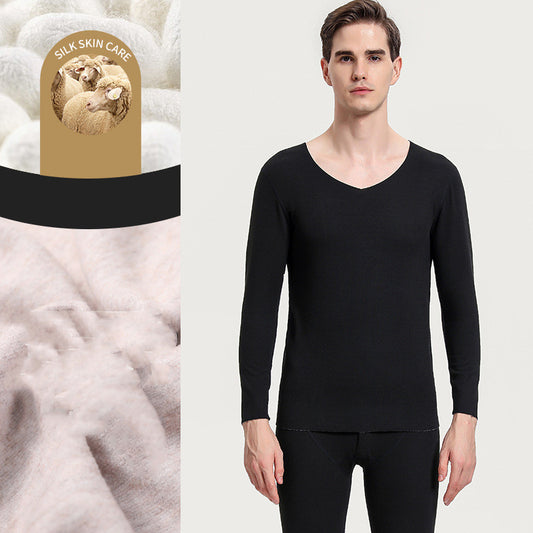 Wool and Silk Thermal Underwear Set-accessories for sports-Experience exceptional comfort and warmth with our unisex Wool and Silk Thermal Underwear Set. Ideal for both men and women.-okidokibro