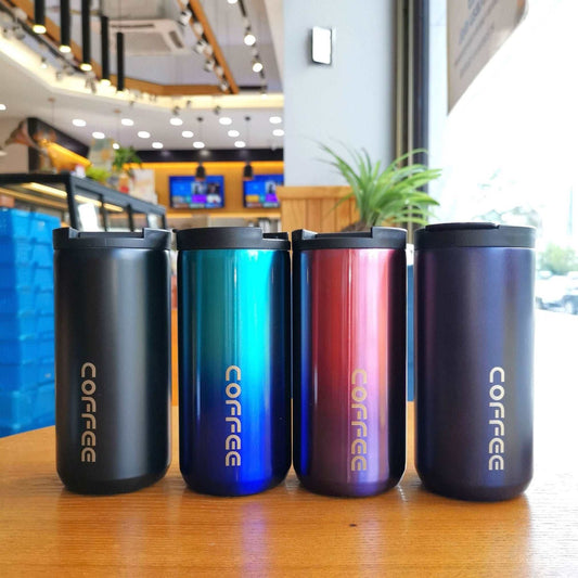 "COFFEE" CUP-car accesoaries-Experience hassle-free drink storage with our "COFFEE CUP." Keep beverages at the ideal temperature on the go with its leakproof design. Get yours now!-okidokibro