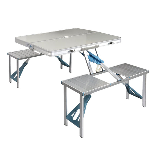 Folding Table-Camping-Enhance your outdoor experience with the Folding Table. Compact, durable, and easy to carry, it's perfect for camping, picnics, and more. Enjoy convenience and reliability in one stylish package!-okidokibro