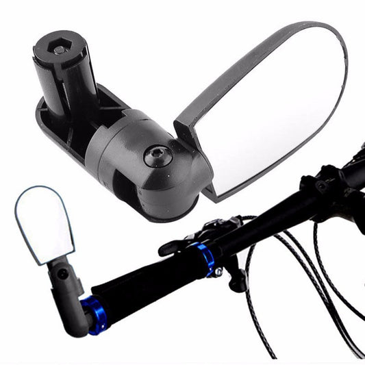 Adjustable Bicycle Rearview Mirror for Safe Riding-accessories for sports-Improve your cycling safety with our durable rearview mirror. Easy to install and fully adjustable for a safer riding experience.-okidokibro