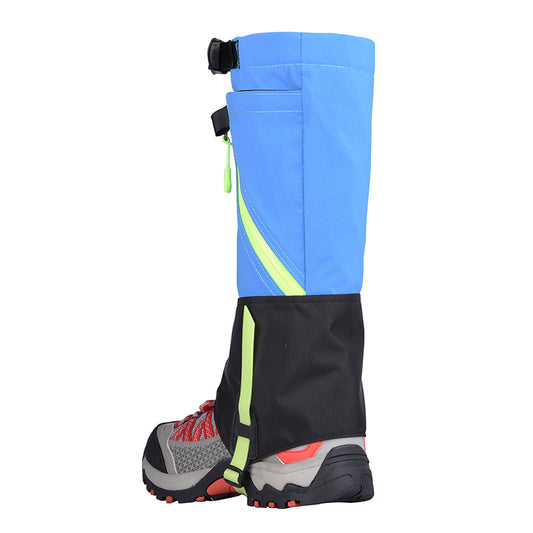 Mountain Climbing Kids Ski Moisture-proof Leggings-accessories for sports-Explore with confidence! Mountain Climbing Kids Ski Leggings—nylon taslon, high-end buckle, breathable, waterproof, and tear-resistant. Shop now!-okidokibro