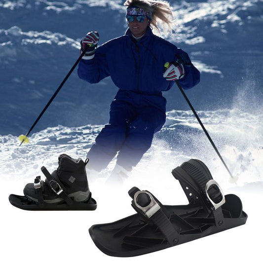 ArcticStrong Double Board Snow Boots-Sports-ArcticStrong Double Board Snow Boots - Features upgraded zinc alloy buckle, increased durability, and a mini portable design.-okidokibro