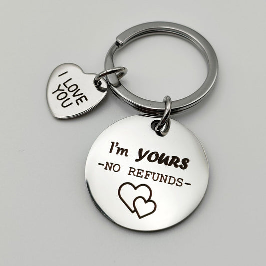 Couples Funny Keychain