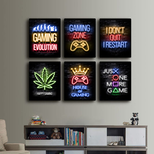 Neon Poster different variants 
