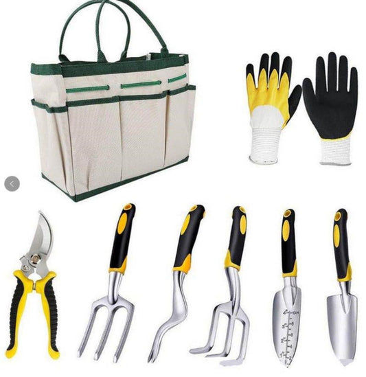 Garden Tools Set-Garden-Tools-Elevate your gardening game with our 8-piece Garden Tools Set. Ergonomic design for precision and comfort. Perfect for all your gardening needs.-okidokibro