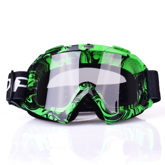 Motorcycle Racing Goggles-accessories for sports- ProShield Racing Goggles - ABS frame, high elastic sponge, windproof, perfect for motorcycle riding, off-road racing, and skiing.-okidokibro