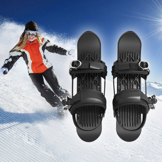 Snow Shoes-accessories for sports-Experience winter adventure with our versatile mini ski boots. Made from ABS, nylon, and aluminum alloy. Suitable for US 6-13 (EU 35-47).-okidokibro