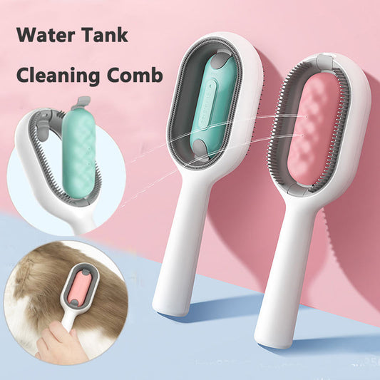 3 in 1 Pet Comb pink and blue color it can be used for grooming cats and dogs waterproof design 