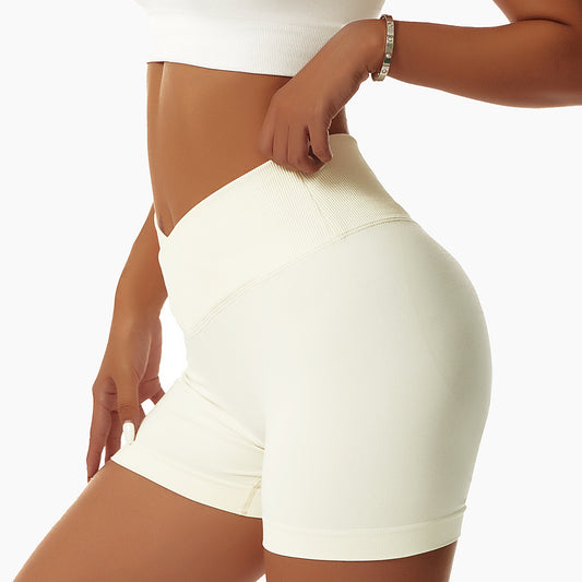 Butt Lifting Shorts white color 