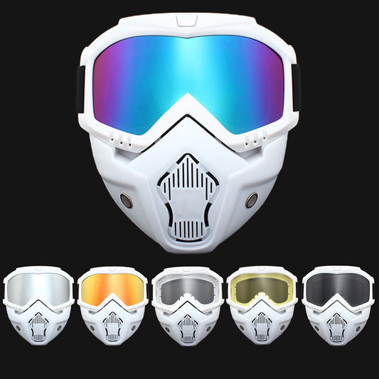 Ski Wind Protection Goggles - Unisex-accessories for sports-Enjoy superior wind protection and comfort with our Ski Wind Protection Goggles. Perfect for skiing, riding, driving, and outdoor activities.-okidokibro