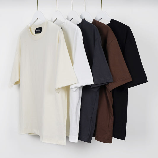 SimplePeople Casual Round Neck Short Sleeve-Clothing-Discover the epitome of casual style with SimplePeople's Round Neck Short Sleeve. Perfect for teenagers seeking comfort and versatility.-okidokibro