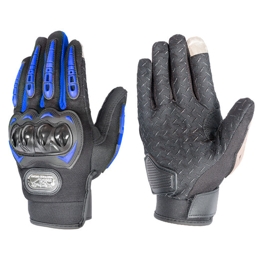 Full Finger Motorcycle Gloves-accessories for sports-Elevate your riding experience with Race-Ready Full Finger Motorcycle Gloves. Comfort, style, and touchscreen compatibility in one package.-okidokibro