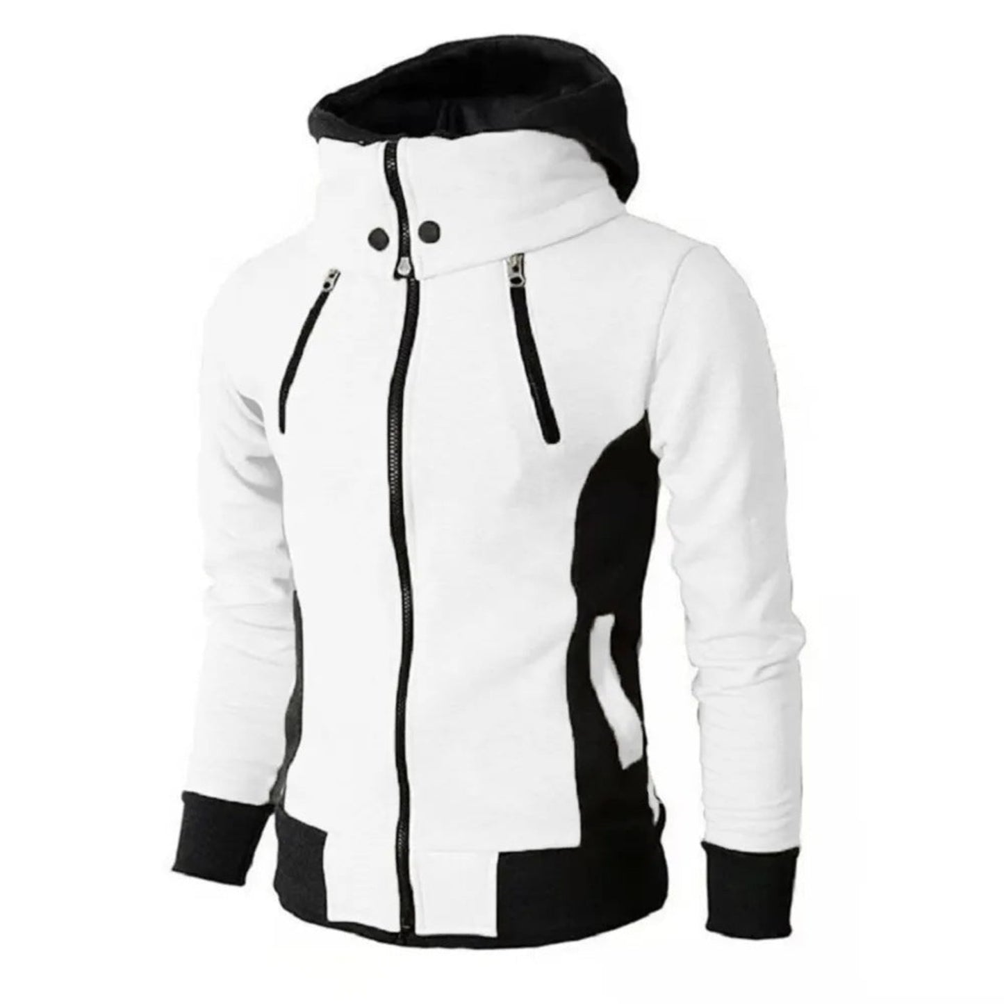 Unisex Jacket pure white color 