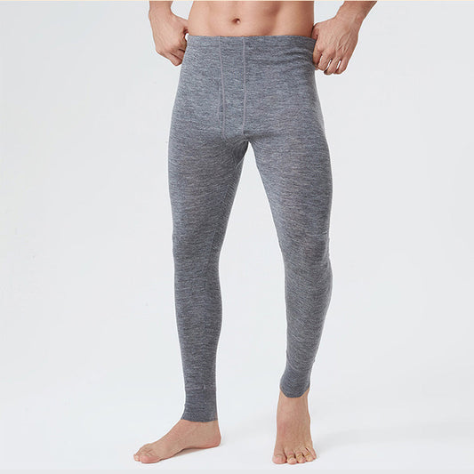 Men's 100% Merino Wool Thermal Underwear-accessories for sports-Stay warm and comfortable with our Men's 100% Merino Wool Thermal Underwear Trousers. Crafted from 200SM fabric, they offer exceptional insulation and style.-okidokibro