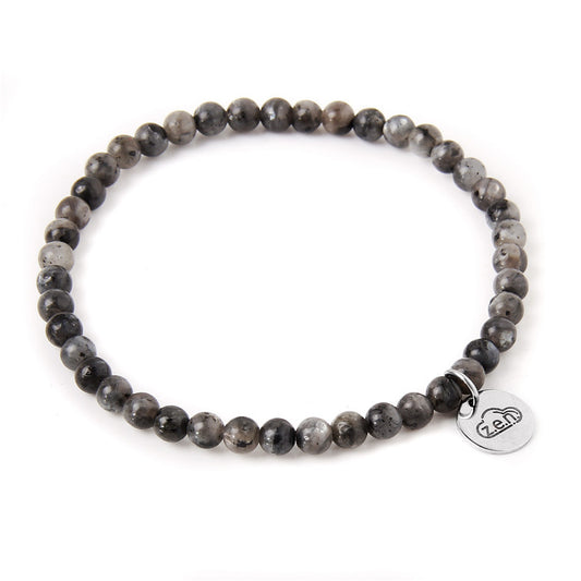 Bohemian Retro Unisex Natural Stone Beads Bracelet-Fashion-Discover retro elegance! Our Unisex Elastic Bracelet, adorned with 4mm natural stone beads, blends Bohemian and ethnic elements.-okidokibro