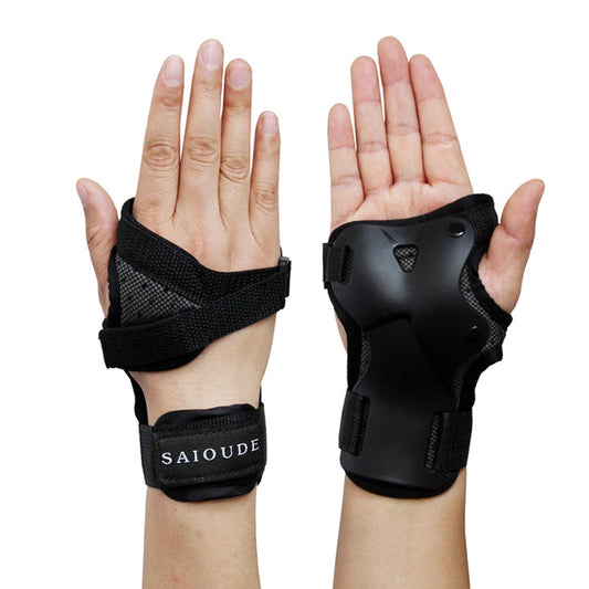 Roller Skating Rubber Wrist Guards-accessories for sports-Ensure safety while roller skating with our Rubber Wrist Guards, available in various sizes for kids, teenagers, women, and men.-okidokibro