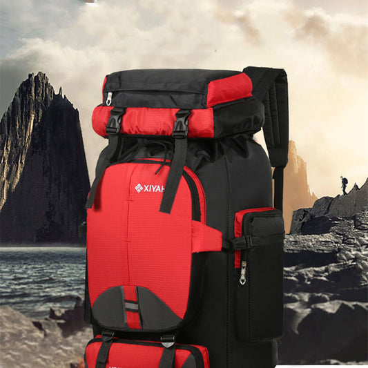 XIYAHU Outdoor Sports Backpack-Fashion&Accessories-Discover the versatile XIYAHU backpack for outdoor adventures. With 56-75L capacity, it's perfect for travel, hiking, and more.-okidokibro