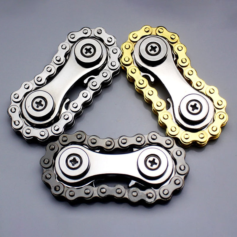 Fidget Toys Bike Chain-Keychain-okidokibro